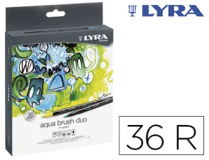 Lyra Aqua Brush Estuche 36 uds