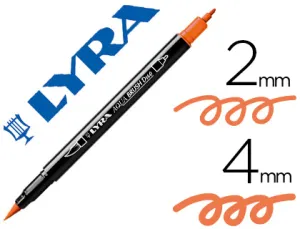 Lyra Aqua Brush Duo Naranja Claro