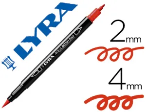 Lyra Aqua Brush Duo Rojo Geranio