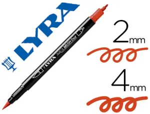 Lyra Aqua Brush Duo Carmin Oscuro
