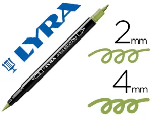Lyra Aqua Duo Brush Verde Musgo