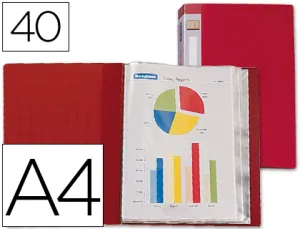 Carpeta Beautone Escaparate 31720 Dina4 Roja