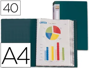 Carpeta Beautone Escaparate A4 Verde