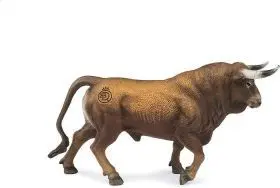 Toro Bravo Colorado Trotando