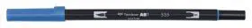 Dual Brush-535 - Rotulador Tombow Doble Punta Pincel. Color Cobalt Blue.