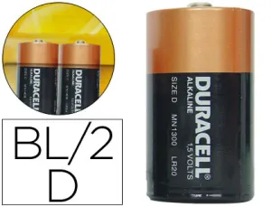 Pilas Duracell D Power Plus
