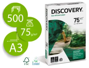 (500) Papel A3 Discovery 75G