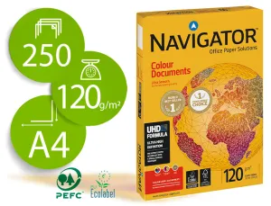 (250) A4 Navigator 120 Grm Colour Documents