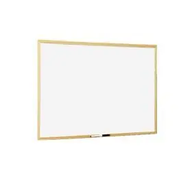 Pizarra Blanca Marco Madera 45X60