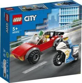 60392 Moto de Policía y Coche a la Fuga