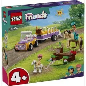 42634 Remolque para Caballo y Poni Lego