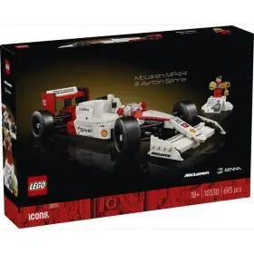 10330 Mclaren Mp4/4 y Ayrton Senna Lego