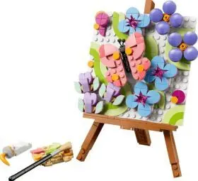 31390 Pintura Decorativa de Arte Floral Lego