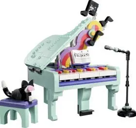 31392 Piano Musical Decorativo con Gato Lego