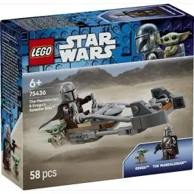 75436 Moto Speeder del Mandaloriano y Grogu Lego
