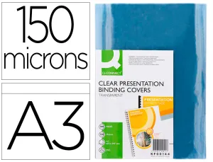 (100) Tapa Encuadernacion Transparente Pvc Din A3