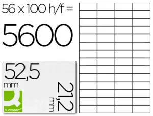 Etiqueta Adesiva Q-Connectt 105 X4