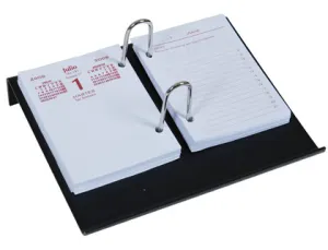 Portacalendario de Mesa Negro - Soporte Taco Buffete