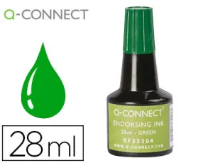 Tinta Tampon Verde -Frasco de 28 Ml