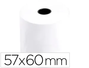 (10) Rollo Papel Termico 57 X 60 Q-Connect