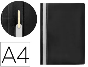 Carpeta Dosier Fastenerq-Connect A4 Negra