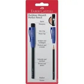 Lapiz Perfecto. Goma, Lapiz, Protector, Afilador Faber Castell