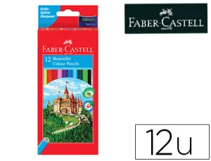 Caja 12 Lapices de Colores Faber Castell