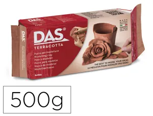 Pasta de Modelar Das Terracota Das - Fila