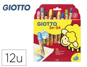 Lapices 12 Giotto Bebe Super