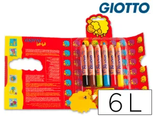 Giotto Be-Be Super Lapices 6 uds Giotto - Fila