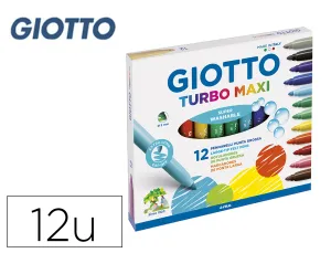 12 Rotuladores Giotto Turbo Maxi Giotto - Fila