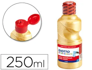 Tempera Metalizada 250 Ml Oro Giotto