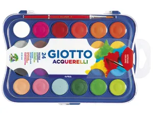 Giotto Acuarelas 30 mm. Estuche 24