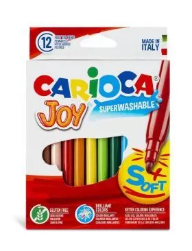 12 Rotuladores Carioca Joy Superwashable