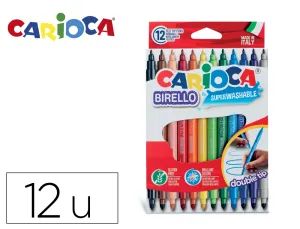 12 Rotuladores Birello Colores