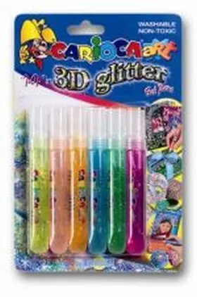Blister 6 Glitter Pop 3D