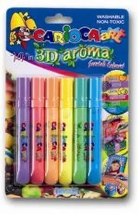 Blister 6 Glitter 3D Aroma