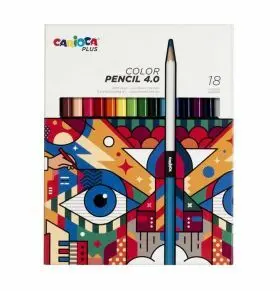 Carioca Plus Lápices de Colores 18 uds