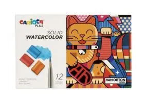 Carioca Plus Acuarela 12 uds
