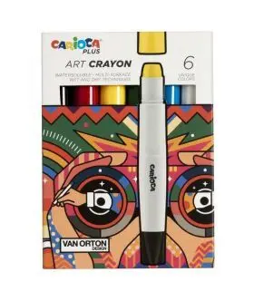 Carioca Plus Art Crayon 6Ud