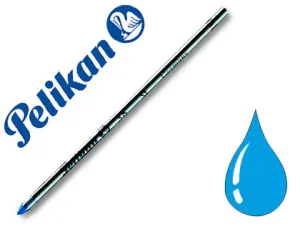 Recambio Boligrafo Pelikan Corto Modelo 38 Metalico Color Azul Punta Media