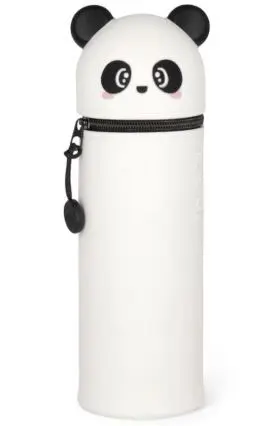 2-In-1 Silicone Pencil Case - Kawaii - Panda Legami