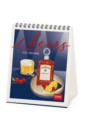 Desk Calendar 2027 - Food & Drink Legami
