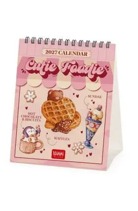 Desk Calendar 2027 - Food & Drink Legami