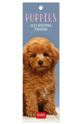 Bookmark Calendar 2027 - Dogs Legami