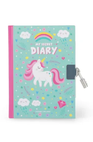 Secret Diary With Padlock - My Secret Diary - Unicorn Legami