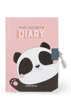 Secret Diary With Padlock - My Secret Diary - Panda Legami
