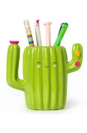 Ceramic Pen Holder - Desk Friends - Cactus Legami