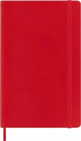 Moleskine Libreta Clasica Tapa Blanda Rojo Escarlata L Rayada Tapa Blanda