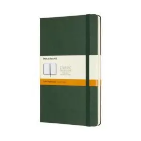 Moleskine Libreta Clasica Tapa Dura Verde Mirto L Rayada Tapa Dura